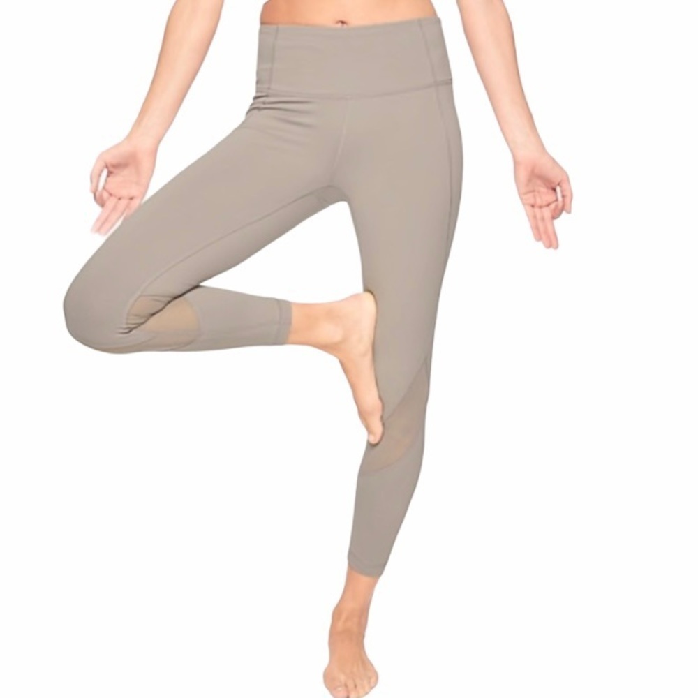 Athleta High Rise Tights Full Length‎ Total Eclipse